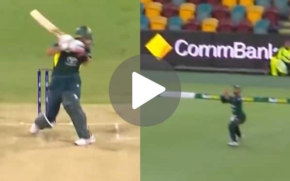 [Watch] Afridi's Pacy Bouncer Ends Maxwell's Crazy Hitting Against Pakistan In 1st T20I